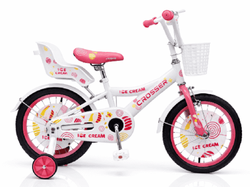 Roze bicikla 16" ICE CREAM