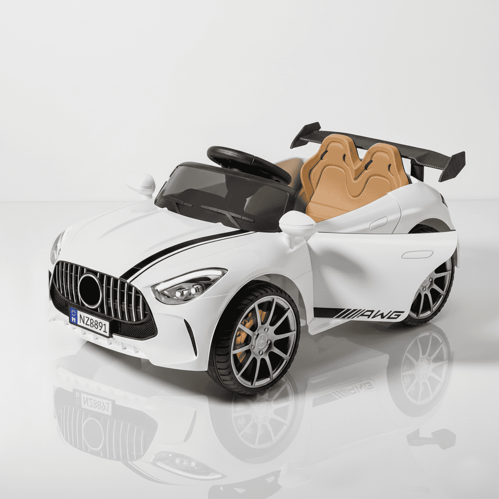 Sport plus beli automobil 25104 - Slika 2