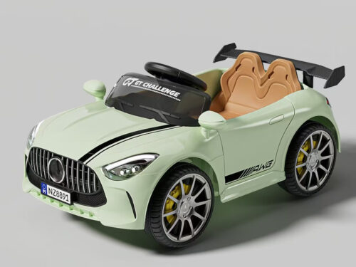 Sport plus zeleni automobil 25104