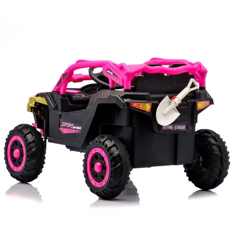 Kvad na akumulator Quad-718 roze (12V) 25402 - Slika 5