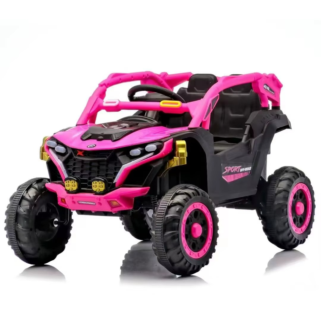 Kvad na akumulator Quad-718 roze (12V) 25402 - Slika 3