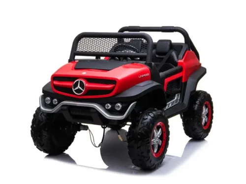 Crveni mercedes unimog 291