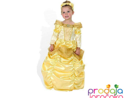 BELL-LEPOTICA-ZVER-KOSTIM-ZA-DEVOJČICE-ŽUTA-HALJINA-01