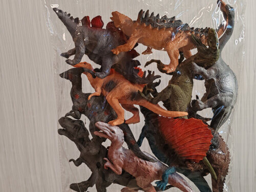 Gumeni dinosaurusi 10 komada