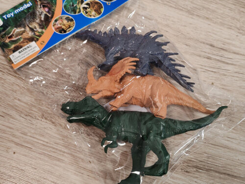 Gumeni dinosaurusi 3 komada 625829