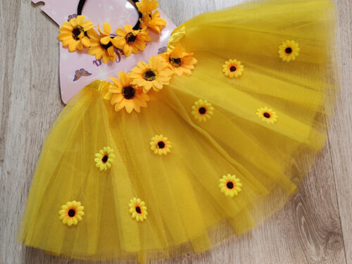 Proleće cvetni kostim za decu