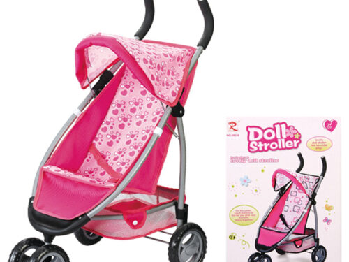 Velika metalna kišobran kolica za lutke