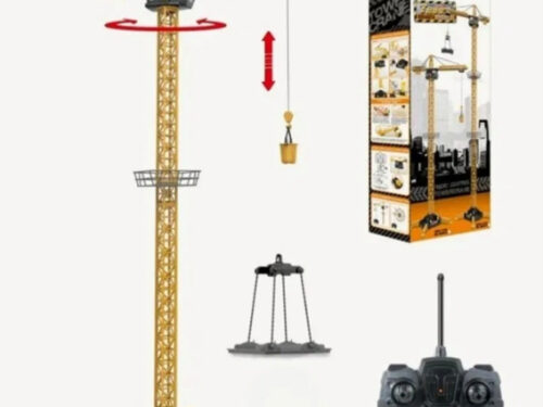 Veliki kran dizalica sa daljinskim upravljanjem