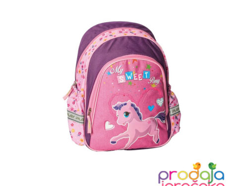 PREDŠKOLSKI-ZA-VRTIĆ-MANJI-RANAC-ZA-DECU-PONY-ROZE