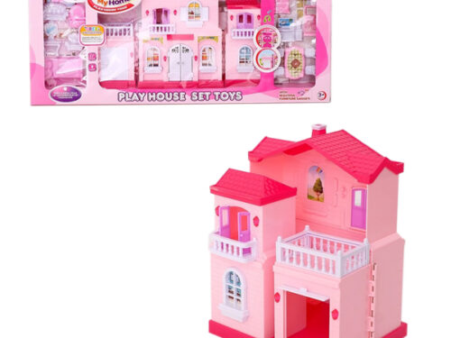 Plastična kućica sa nameštajem